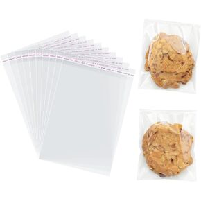 أكياس ختم السيلوفان ختم واضحة ، وأكياس ملفات تعريف الارتباط 4 × 6 بوصات ، و 6 × 9 بوصات 200 PC.