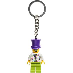 LEGO City Birthday Party Guy Minifigure Keychain 854066