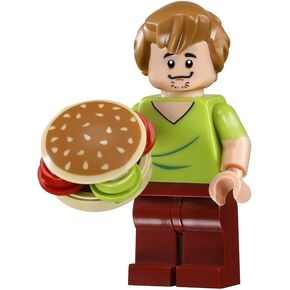 LEGO Scooby-Doo Minifigure - Shaggy with Closed Mouth Scared Face