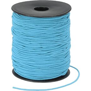 PATIKIL Stretchy String for Bracelets 109 Yards / 100m, 1.5mm Elastic Cord for Jewelry Making, Necklaces, Beading and Crafts DIY, Fuchsia