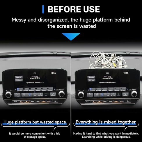 SXCY for 2023 2024 Mitsubishi Outlander Center Console Organizer Tray 2022-2024 Outlander Armrest Console Tray 2024 Outlander Console Organizer 2024 Outlander Accessories [Not for Outlander Sport] in Saudi Arabia