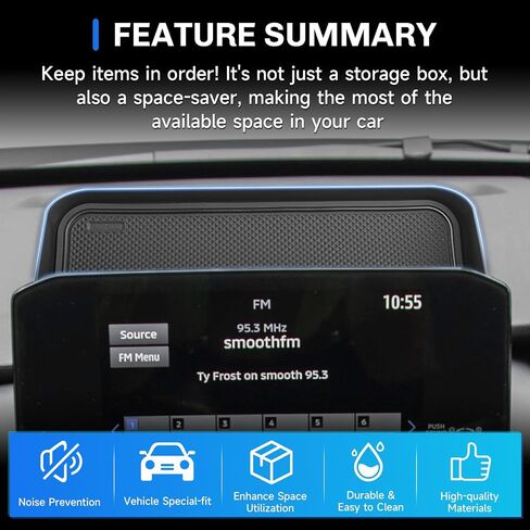 SXCY for 2023 2024 Mitsubishi Outlander Center Console Organizer Tray 2022-2024 Outlander Armrest Console Tray 2024 Outlander Console Organizer 2024 Outlander Accessories [Not for Outlander Sport] in Saudi Arabia
