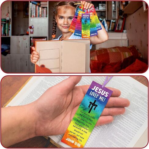 Jetec 60 Pcs Spainish Version Fully Rely on God Frog Bookmarks Proverbios 3: 5 Christian Bible Verse Bookmark Gift Religious Inspirational Bookmarks for Churches Baptism Supplies Reading Rewards in Saudi Arabia