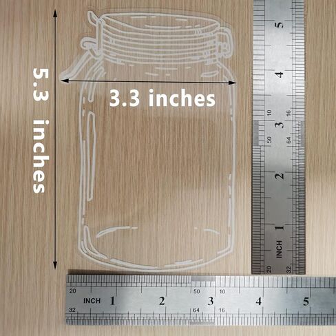 40PCS Dried Flower Bookmarks Clear Jars, Large DIY Mothers Day Pressed Flower Bookmark, Plant Bookmark Set, Transparent Drift Bottle Handmade Glassware Stickers in Saudi Arabia