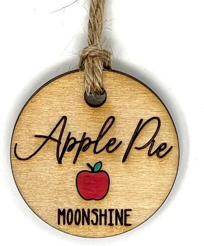 Limoncello Serve Chilled | Wood Painted Tags, Labels | Beverage | Bottle, Favor, Basket, Gift, Food, Event, Celebration, Shower, Gathering, Thank You | 1.5" | 10-Pack in Saudi Arabia