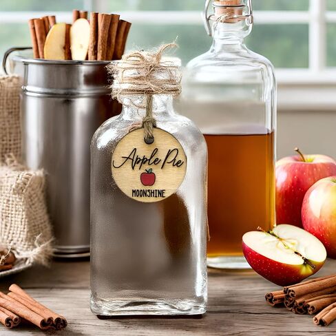 Limoncello Serve Chilled | Wood Painted Tags, Labels | Beverage | Bottle, Favor, Basket, Gift, Food, Event, Celebration, Shower, Gathering, Thank You | 1.5" | 10-Pack in Saudi Arabia