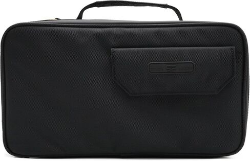 Large Storage Case with TSA Combination Lock, Removable Tray, Carbon Lining XL Medicine Storage Box for Travel and Home, Portable Secured Box Organizer Divider Accessories, Medicine Jars Lockable Bag in Saudi Arabia