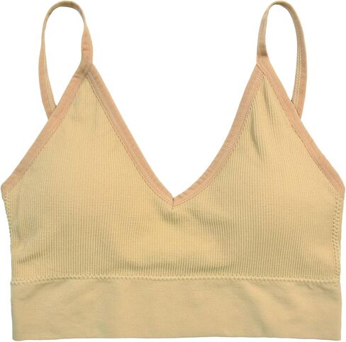 حمالة صدر VeaRin للفتيات بأشرطة قابلة للتعديل بدون خياطة مع بطانة، حمالة صدر تدريب مبطنة للفتيات in Kuwait