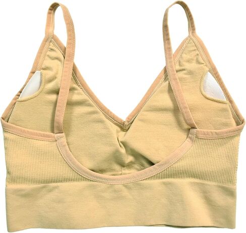 حمالة صدر VeaRin للفتيات بأشرطة قابلة للتعديل بدون خياطة مع بطانة، حمالة صدر تدريب مبطنة للفتيات in Kuwait