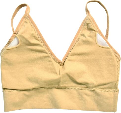 حمالة صدر VeaRin للفتيات بأشرطة قابلة للتعديل بدون خياطة مع بطانة، حمالة صدر تدريب مبطنة للفتيات in Kuwait