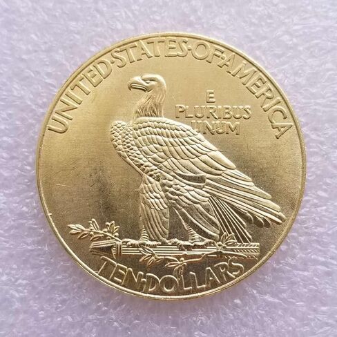 Marshling Antique Liberty Hear Indian Coin - عملات معدنية نادرة لهواة جمع العملات Morgan Silver Dollars غير متداولة (حالة عرض الذهب+) in Saudi Arabia