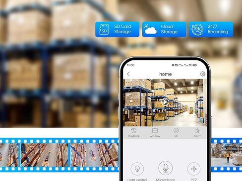 كاميرات CKK 2.5K الشمسية الأمنية اللاسلكية في الهواء الطلق، نظام أمان عائلي، مجموعة 4 كاميرات مع رؤية ليلية كاملة الألوان، عرض 360 درجة، كاميرا WiFi 2.4 جيجا هرتز، صوت ثنائي الاتجاه، ضوء كشاف، تخزين محلي 128 جيجا، بدون رسوم شهرية in Kuwait