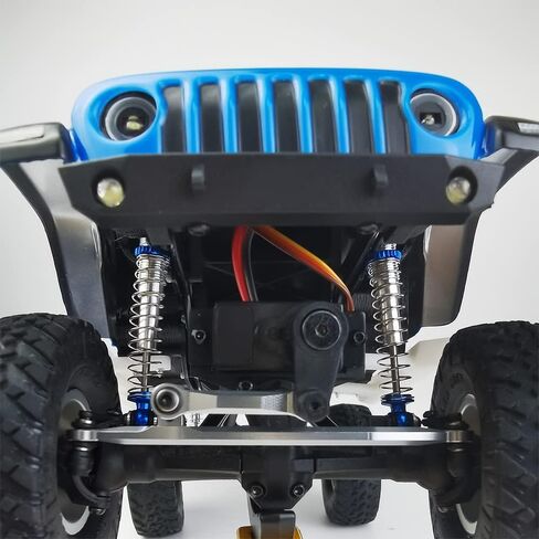 RCLIONS 43mm RC Shocks Adjustable Absorber Damper for All 1/24th Axial SCX24 AXI90081 Deadbolt AXI00005/AXI00006 RC Crawler Car Upgrades (Blue) in Saudi Arabia