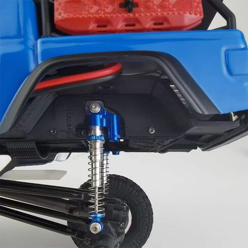 RCLIONS 43mm RC Shocks Adjustable Absorber Damper for All 1/24th Axial SCX24 AXI90081 Deadbolt AXI00005/AXI00006 RC Crawler Car Upgrades (Blue) in Saudi Arabia
