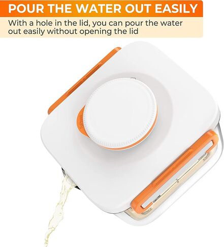 Bamboo Tofu Press, Built in Tofu Strainer and Drip Tray with Cheesecloth- Easily Remove Water from Tofu, Tofu Drainer and Squeezer, Fit for Tofu Size 16oz, Great Gift for Tofu Lover in Kuwait