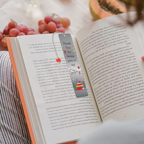 الإشارات المرجعية المعدنية لتقدير المعلم: علامات الكتب الأنيقة للشرابة والتفاح ، شكراً لكم هدايا على المعلمين ، التخرج ، العودة إلى المدرسة ، نهاية العام ، يعرض يوم المعلم in Saudi Arabia