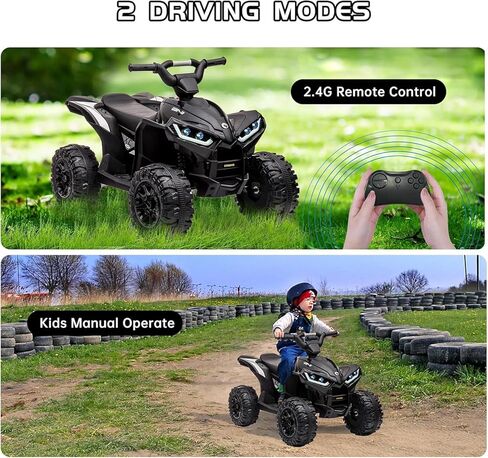 12 فولت أطفال يركبون على مركبة النقل الآلي ، وحيوانات كهربائية تعمل بالبطارية مع الموسيقى ، وأضواء LED ، وأساليب السرعة العالية/المنخفضة ، ومنفذ USB ، والإطارات المتأهلة ، والتحكم عن بعد ، و 3 سرعات للبنين والبنات (أبيض) in Kuwait