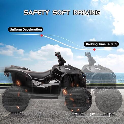 12 فولت أطفال يركبون على مركبة النقل الآلي ، وحيوانات كهربائية تعمل بالبطارية مع الموسيقى ، وأضواء LED ، وأساليب السرعة العالية/المنخفضة ، ومنفذ USB ، والإطارات المتأهلة ، والتحكم عن بعد ، و 3 سرعات للبنين والبنات (أبيض) in Kuwait