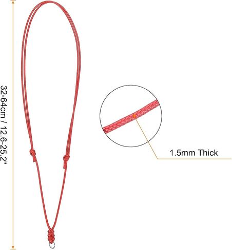 HARFINGTON Adjustable Necklace Cords Handmade Craft Ropes for Hanging Pendants DIY in Saudi Arabia