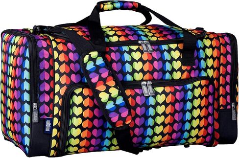 Wildkin Kids Weekender Duffel Bags for Boys & Girls, Perfect for Sleepovers and Travel Duffel Bag for Kids, Carry-On Size & Ideal for School Practice or Weekend Travel Bag in Kuwait