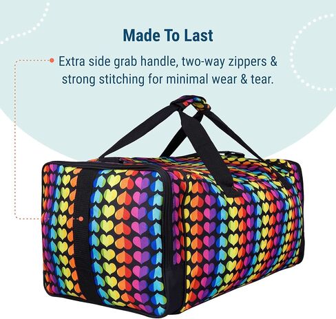 Wildkin Kids Weekender Duffel Bags for Boys & Girls, Perfect for Sleepovers and Travel Duffel Bag for Kids, Carry-On Size & Ideal for School Practice or Weekend Travel Bag in Kuwait