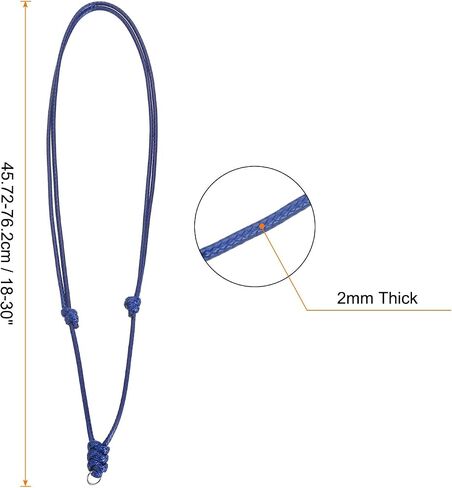 HARFINGTON Adjustable Necklace Cords Handmade Craft Ropes for Hanging Pendants DIY in Saudi Arabia