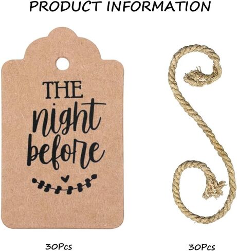 Tomorrow We Do Rehearsal Dinner Wedding Tags, 30 Pack Wedding Favor and Silverware Tags for Bachelor Bachelorette Rehearsal Dinner in Kuwait