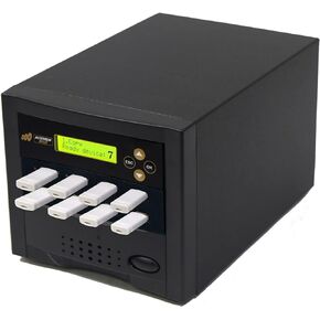 قرص Acumen من 1 إلى 7 ناسخ USB - نظام ناسخ ومعقم بطاقات ذاكرة فلاش قياسي متعدد (متوافق مع وزارة الدفاع) - 2.0/3.0 مفتاح رقمي دونجل/وحدة تخزين كبيرة لوسائط محرك الإبهام