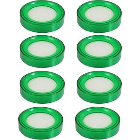 8 Pcs Plastic Round Sponge Finger Wet Moistener for Desktop Counting Cash Money 2.7-Inch Diameter Green in Kuwait