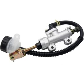 Rear Brake Master Cylinder Reservoir Compatible 50cc 70cc 110cc 125cc Yerf Dog 150cc Arctic Cat 700 EFI 2006 Roketa Taotao ATV Dirt Pit Bike American Sportworks Carbide Karts Honda ATC 250R