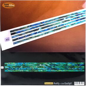 Jockomo Customize Guitar Inlay Sticker Stick-3mm Wide (GR)