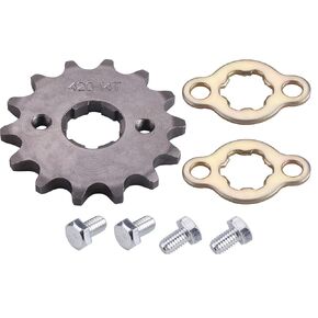 Motorcycle 420-14T Front Sprocket 20mm Compatible with 50cc 70cc 90cc 110cc 125cc Dirt Pit Bike Mini Bike ATV 4 Wheeler Moped