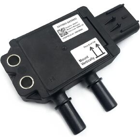 KIRO&SEEU Exhaust Gas Differential Pressure Sensor 2871960 Compatible with 114SD 108SD Cascadia Coronado M2 106 112, Harvester 5900i SBA 5500i 5600i (Replace 4307786 904-7127 0229822)