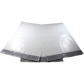10 EcoSwift 14.5 x 19 White Large Poly Mailers Size #7 Self Sealing Envelopes Plastic Shipping Mailing Bags 14.5x19 2.35 mil