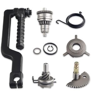 WATERWICH Kick Start Kit with Shaft Gear,Start Clutch Assembly,Moped Kick Start Lever Compatible with Tao Tao GY6 49cc 50cc 139qmb Scooter