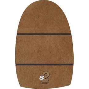 Dexter Men's Modern The 9 Sole-Shortest Slide 2 Brown Microfiber Medium