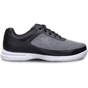 Brunswick Bowling Products Mens Frenzy Static Bowling Shoes- Wideblack/Grey 9 E US, Black/Gray, 9W