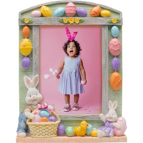 5" x 7" Easter Bunny & Egg Resin Picture Frame