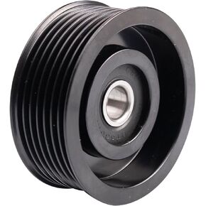 TRQ Serpentine Belt Idler Pulley Fits 2004-2017 INFINITI 2005-2021 Nissan