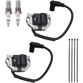 21171-0743 2Pcs Ignition Coil Kit Fits for Kawasaki 21171-0738 21171-0711 21171-0747 21171-7041 21171-7042 Compatible with Kawasaki FR651V FR691V FX751V FX801V FX850V FR600V Series John Deere Engine