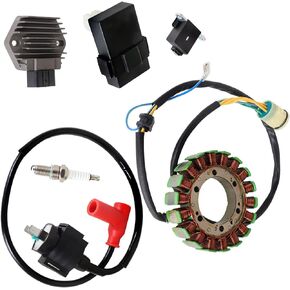 Ignition Coil CDI Stator Regulator Replacement for Honda Fourtrax FormanTRX450ES S 1998-2001