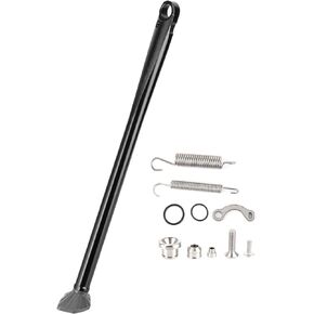 Motorcycle Side Stand, Fydun CNC Aluminum Alloy Parking Kickstand Motorcycle Accessory for Husqvarna FE 250 FE 350 TE 125(A (Blue Pole and Blue feet))