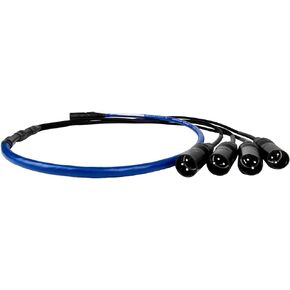 SuperCAT Sound Tails Male etherCON to Male Breakout XLR - Analog Audio Over CAT5e Analog Audio, AES3, intercom or DMX