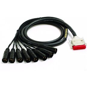 Mogami Gold DB25-XLRM-15 Analog Recorder Interface Cable, 8 Channel, DB25 to XLR-Male, 15 ft.