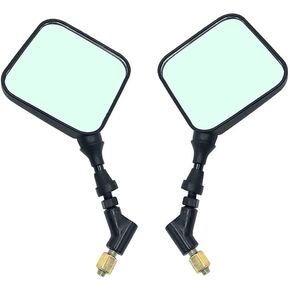 Dual Sport Motorcycle Rearview Mirror Rear View Side Mirrors Compatible with Suzuki DR 200 250 350 350 DRZ400 DRZ650 DR650