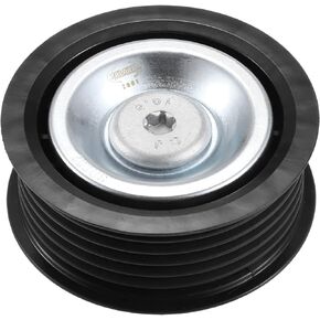 X AUTOHAUX 1562020619 Car Accessory Drive Belt Idler Pulley Deflection Guide Pulley for Mercedes-Benz C 63 AMG 2008-2015