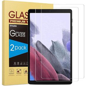 SPARIN 2 Pack Screen Protector for Samsung Galaxy Tab A7 Lite (SM-T220 / T225/T227), Tempered Glass Screen Protector for Galaxy Tab A7 Lite 8.7 Inch, Bubbles-Free