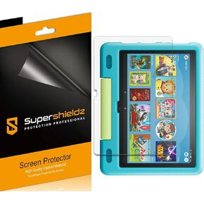 (3 Pack) Supershieldz Designed for All-New Fire HD 10 Kids and Fire HD 10 Kids Pro Tablet 10.1 inch (11th/13th Generation, 2021/2023 Release) Screen Protector, Anti Glare and Anti Fingerprint (Matte) Shield