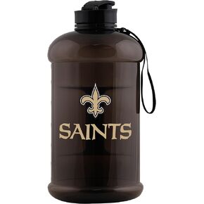 FOCO NFL Team Logo 2L Plastic Clear Large Sports Water Bottle