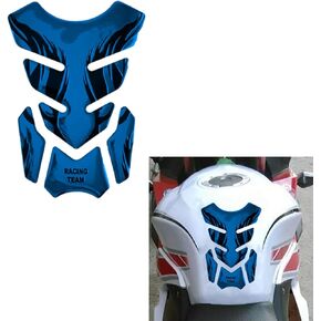 Motorcycle Stickers, Motorcycle Gas Tank Decals, Motorcycle Fuel Tank Sticker, PVC Soft Adhesive Decorative Sticker for Motorcycles, Cars, Street Locomotives, Off-Road Vehicles (Red)